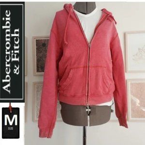 🎄2/$30-Abercrombie boyfriend hooded jacket,  medium